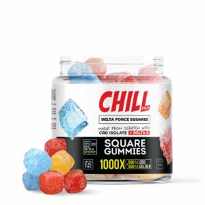 Chill Plus 1000mg X 500mg Delta 8 Gummies, Assorted Flavors