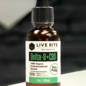 Live Rite Delta 8 & Full Spectrum CBD Tincture 2000mg
