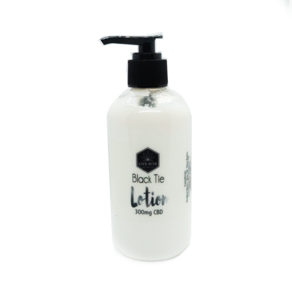 Live Rite Lotion - Various Scents - 300mg CBD Isolate / 8 oz bottle