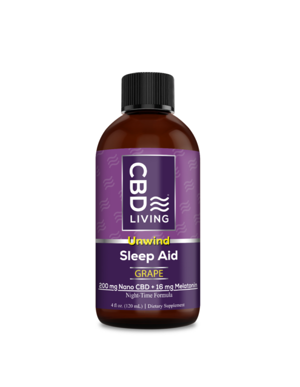 CBD Living Sleep Aid Syrup 200mg - Assorted Flavors