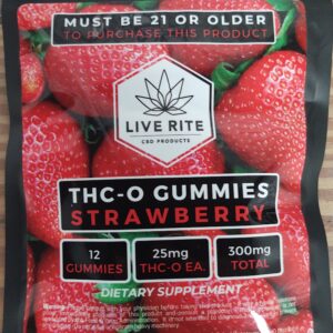 Live Rite THC-O Gummies 300mg