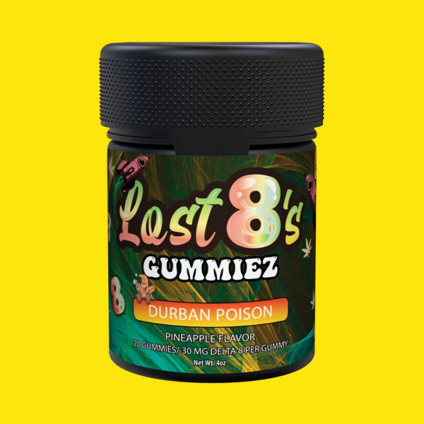 Lost 8's Delta 8 THC Gummies 1200mg - Assorted Varieties