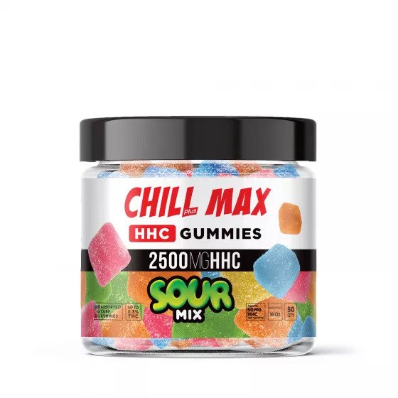 Chill Plus Max HHC Gummies 2500MG, Assorted Varieties