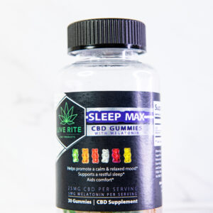 Live Rite Sleep MAX CBD Gummies - 750mg