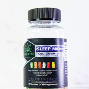 Live Rite Sleep MAX CBD Gummies, 750mg