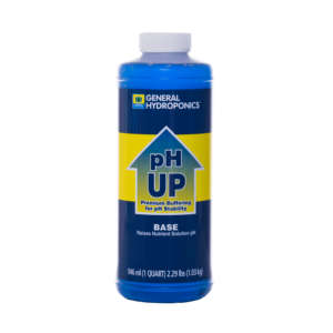General Hydroponics pH Up Nutrient Solution, 1 Quart