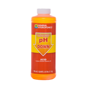 General Hydroponics pH Down Nutrient System, 1 Quart
