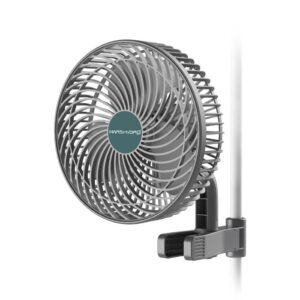 Mars Hydro 6-Inch Oscillating Clip Fan for Grow Tents