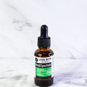 Live Rite Broad Spectrum CBD Tincture, 1000mg