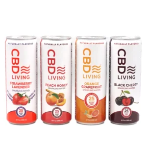 CBD Living Sparkling Water 25mg