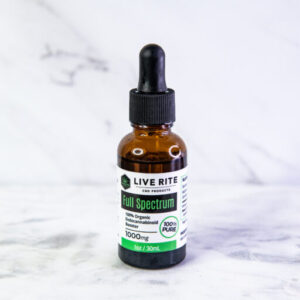 Live Rite Full Spectrum CBD Tincture, 1000mg