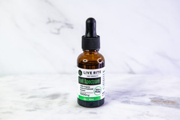 Live Rite Full Spectrum CBD Tincture, 1000mg