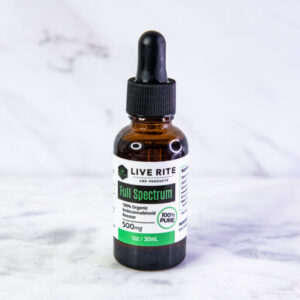 Live Rite Full Spectrum CBD Tincture, 500mg