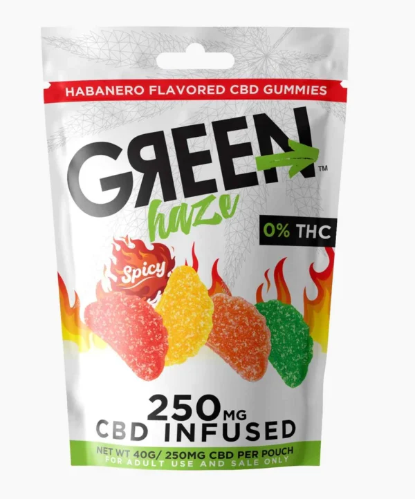 Green Haze CBD Gummies, 250mg, Assorted Varieties