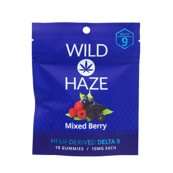 Wild Haze Delta 9 THC Gummies,100mg