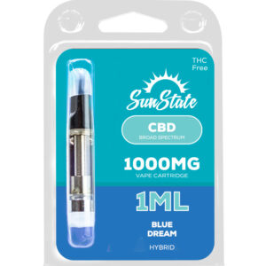 Sun State CBD Vape Cartridges, 1000mg