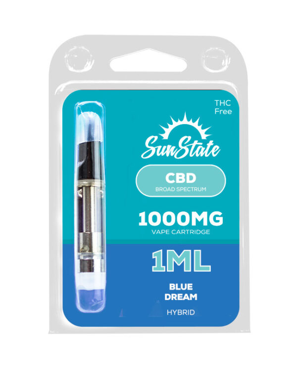 Sun State CBD Vape Cartridges, 1000mg