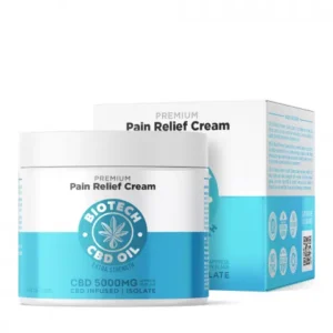 Biotech CBD Pain Relief Cream, 5000mg