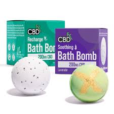 CBDFx CBD Bath Bomb 200mg, Assorted Varieties