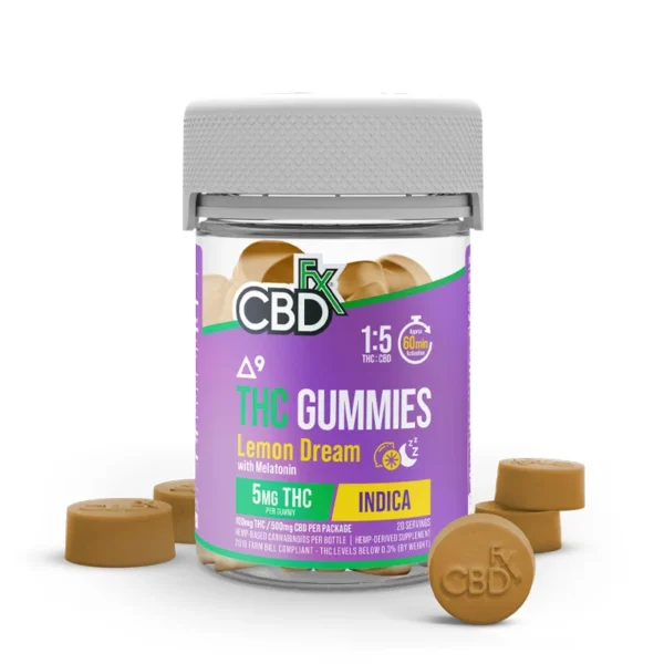 CBDFx Delta 9 + CBD Gummies, 600mg