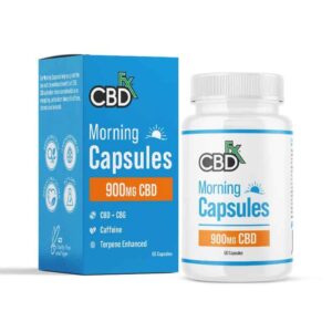 CBD Fx Morning Capsules For Energy & Focus 900mg