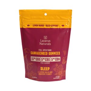 Lazarus Sleep Support Gummies, Assorted Sizes