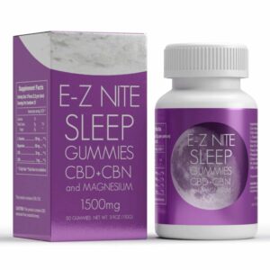 E-Z Nite CBD+CBN with Magnesium and L-Theanine Gummies 1500mg