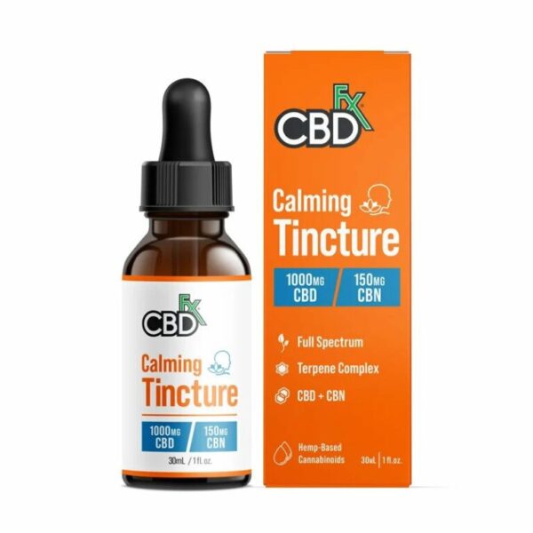 CBDFx CBD+CBN Calming Tincture, 1000mg