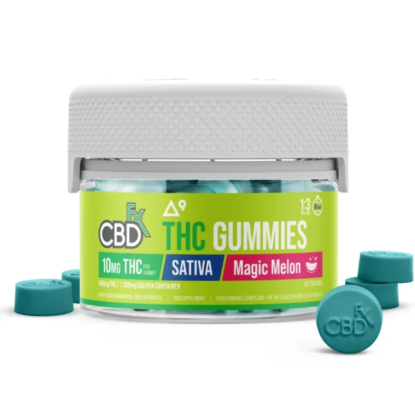 CBDFx Delta 9 + CBD Gummies, 1600mg