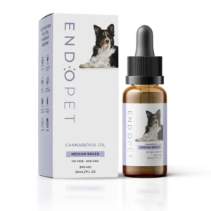 EndoPet CBD Oil Tincture for Medium Dogs, 300mg