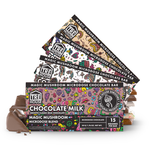 Magic Mushroom Chocolate Bar, Assorted Flavors