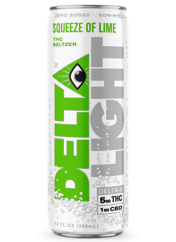 Delta Light THC-Infused Sparkling Drinks, 5mg, Assorted Flavors