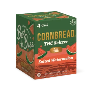 Cornbread THC-Infused Drinks 4pk, 5mg, Assorted Flavors