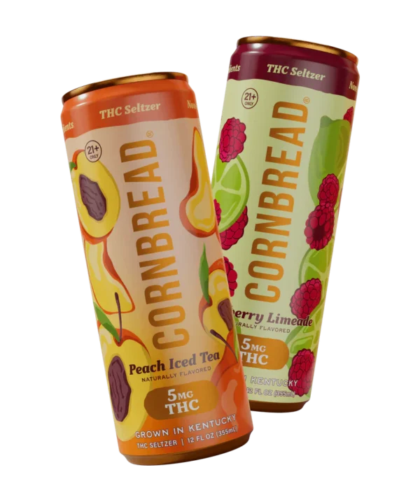 Cornbread THC-Infused Drinks, 5mg, Assorted Flavors